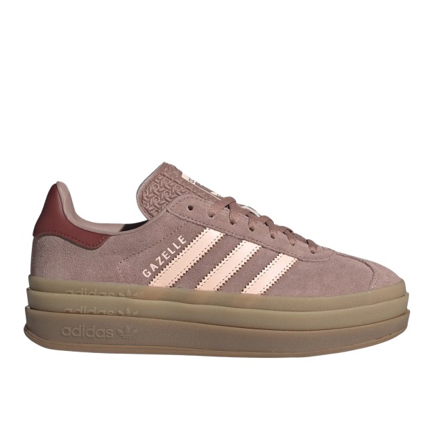 adidas Originals Gazelle Bold W Warm Clay / Clear Orange / Preloved Ruby