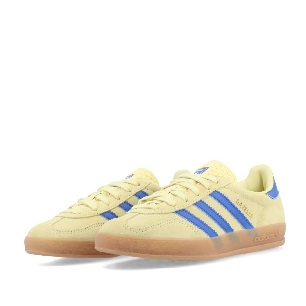 adidas Originals Gazelle Indoor Powder Yellow / Royal Blue / Cloud White