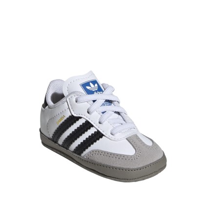 adidas Originals Samba Crib Cloud White / Core Black / Clear Granite adidas Originals Samba Crib Cloud White / Core Black / Clear Granite