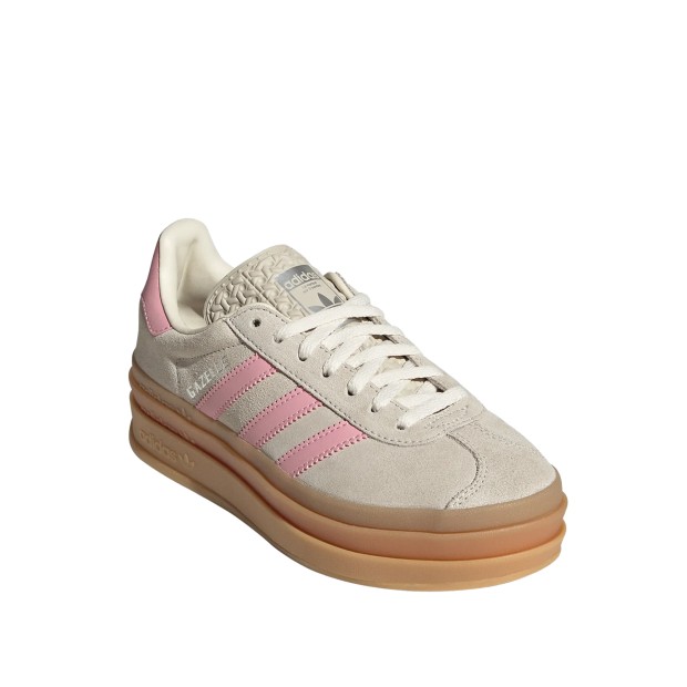 adidas Originals Gazelle Bold J Beige / Semi Pink Spark / Cream White