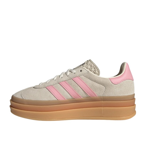 adidas Originals Gazelle Bold J Beige / Semi Pink Spark / Cream White