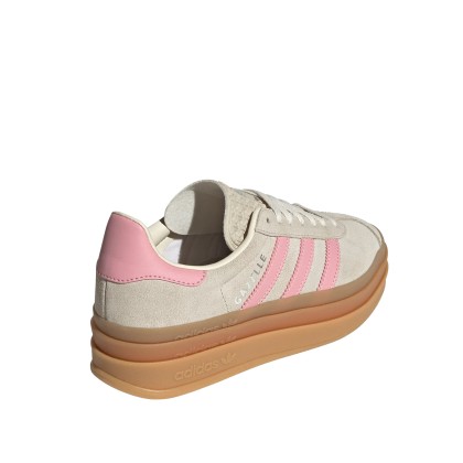 adidas Originals Gazelle Bold J Beige / Semi Pink Spark / Cream White adidas Originals Gazelle Bold J Beige / Semi Pink Spark / Cream White