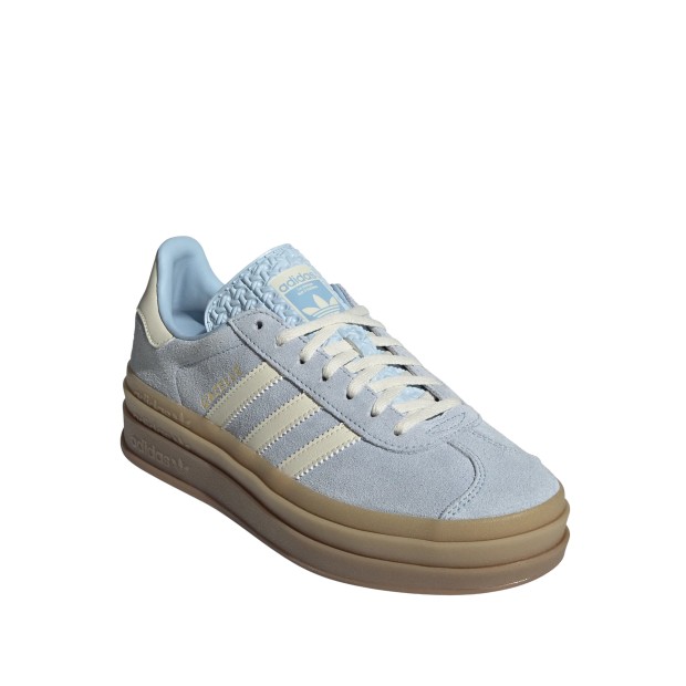 adidas Originals Gazelle Bold W Clear Sky / Cream White / Gold Metallic