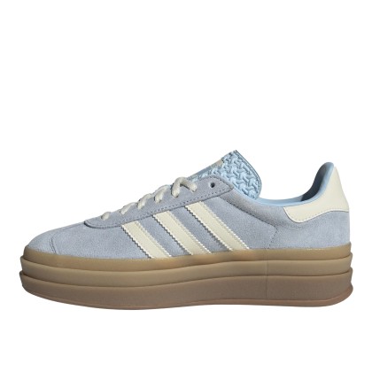 adidas Originals Gazelle Bold W Clear Sky / Cream White / Gold Metallic adidas Originals Gazelle Bold W Clear Sky / Cream White / Gold Metallic