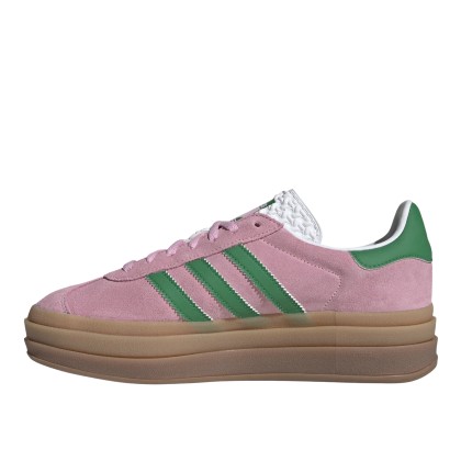adidas Originals Gazelle Bold W True Pink / Green / Cloud White adidas Originals Gazelle Bold W True Pink / Green / Cloud White