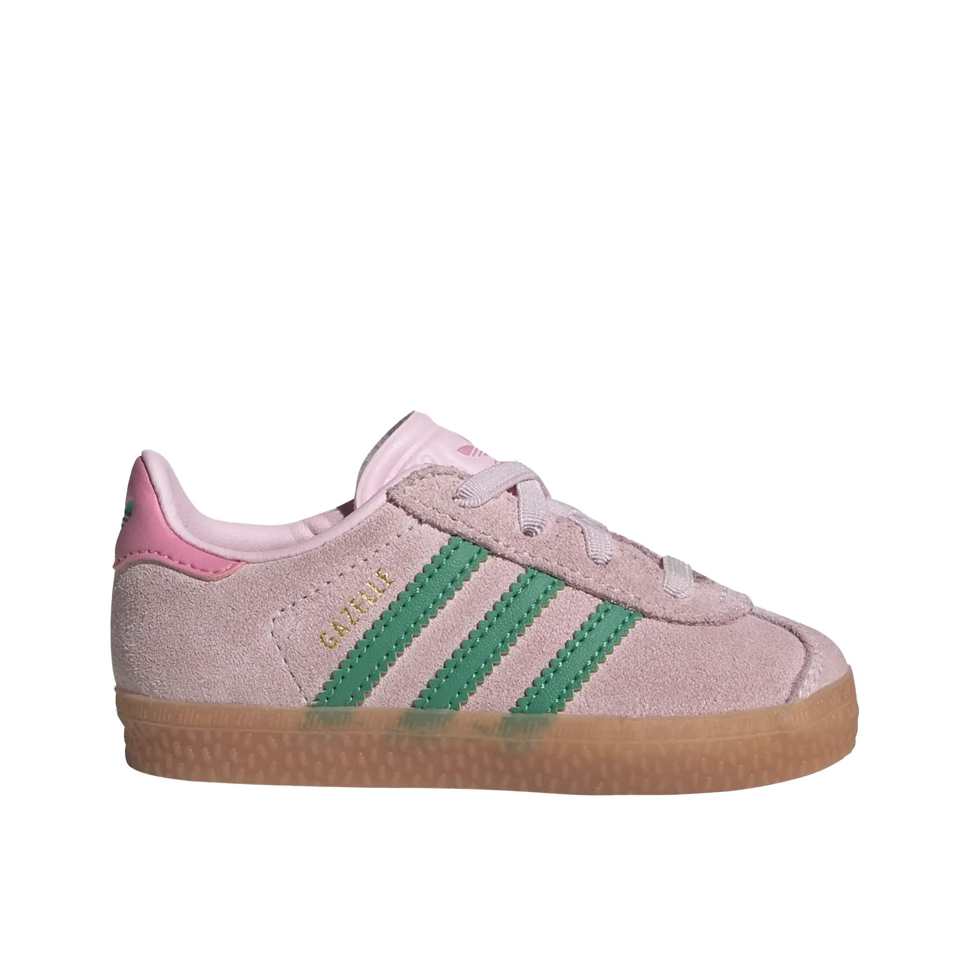 adidas Originals Gazelle Cf El I Clear Pink / Court Green / Bliss Pink