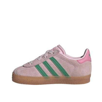 adidas Originals Gazelle Cf El I Clear Pink / Court Green / Bliss Pink