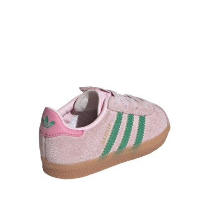 adidas Originals Gazelle Cf El I Clear Pink / Court Green / Bliss Pink