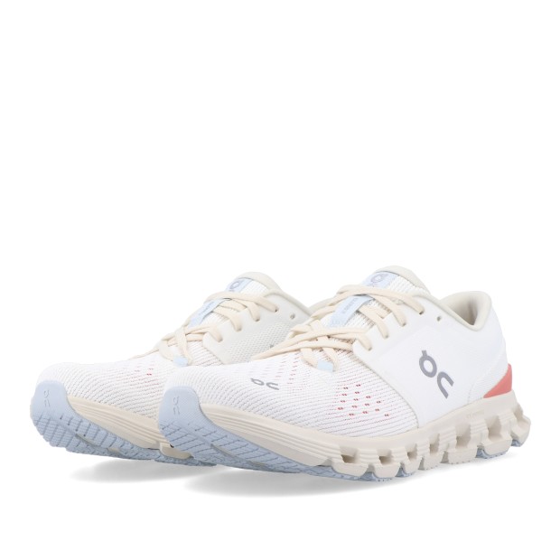 On Cloud X 4 W Ivory/Salmon