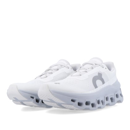 On Cloudmonster W White/Glacier