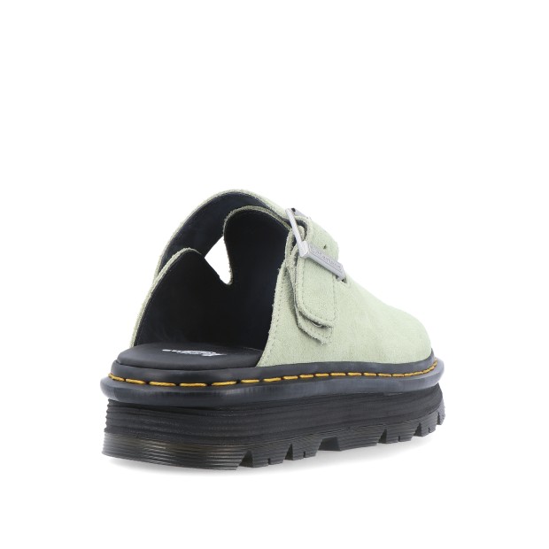 Dr. Martens Zebzag Mule Sage Green Eh Suede