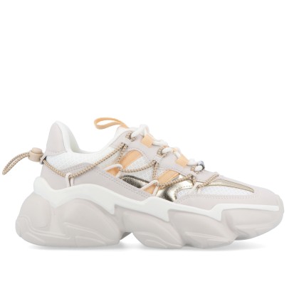 Steve Madden Spectator Sneaker Gold / Silver