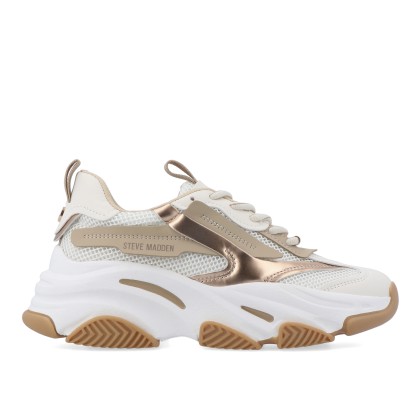 Steve Madden Possession-e Sneaker Coconut Milk/bronze