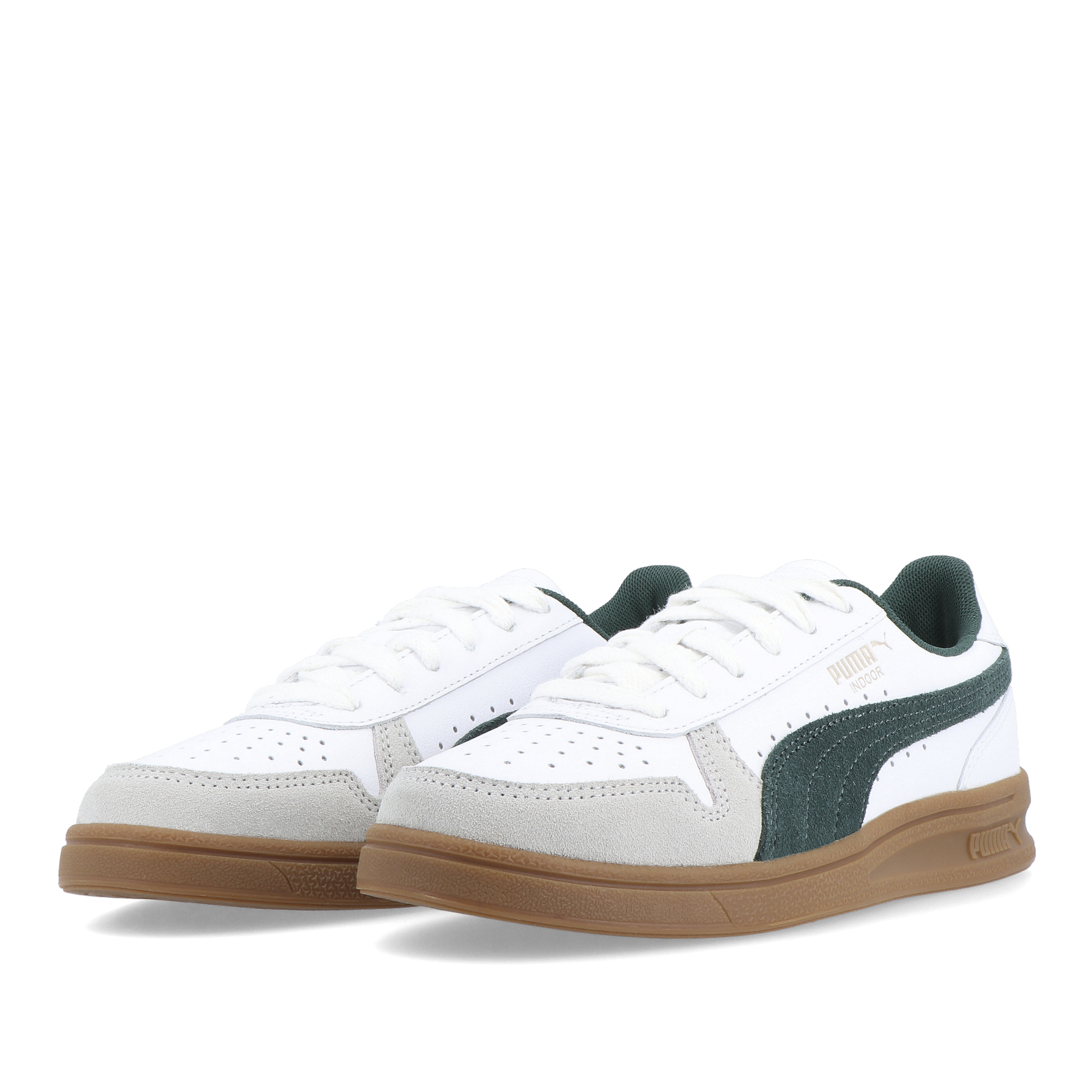 Puma Indoor - Puma White-dark Myrtle-gum