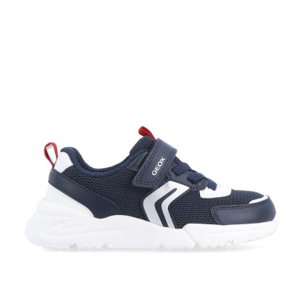 Geox J Loftus Boy Navy/red