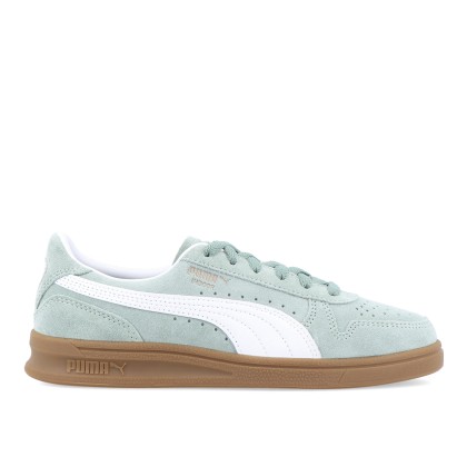 Sapatilha Puma Indoor Soft - Green Moon-puma White