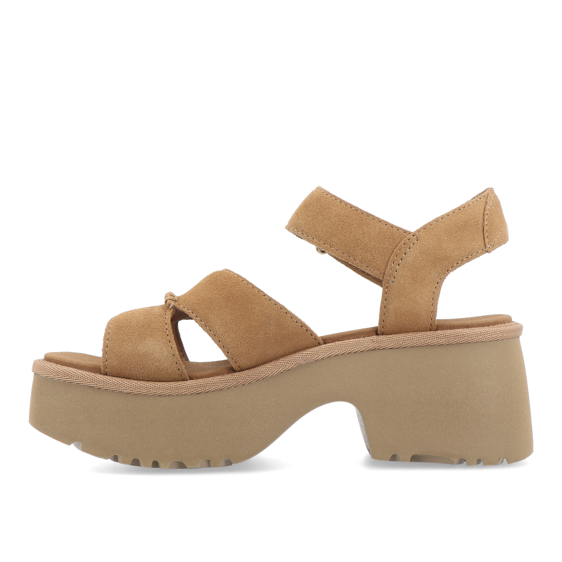 Ugg W New Heights Ankle Strap Chestnut