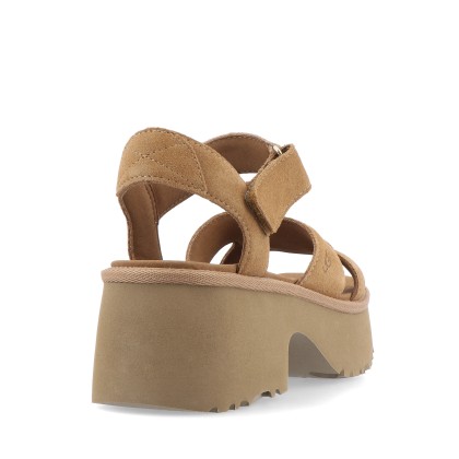 Ugg W New Heights Ankle Strap Chestnut Ugg W New Heights Ankle Strap Chestnut