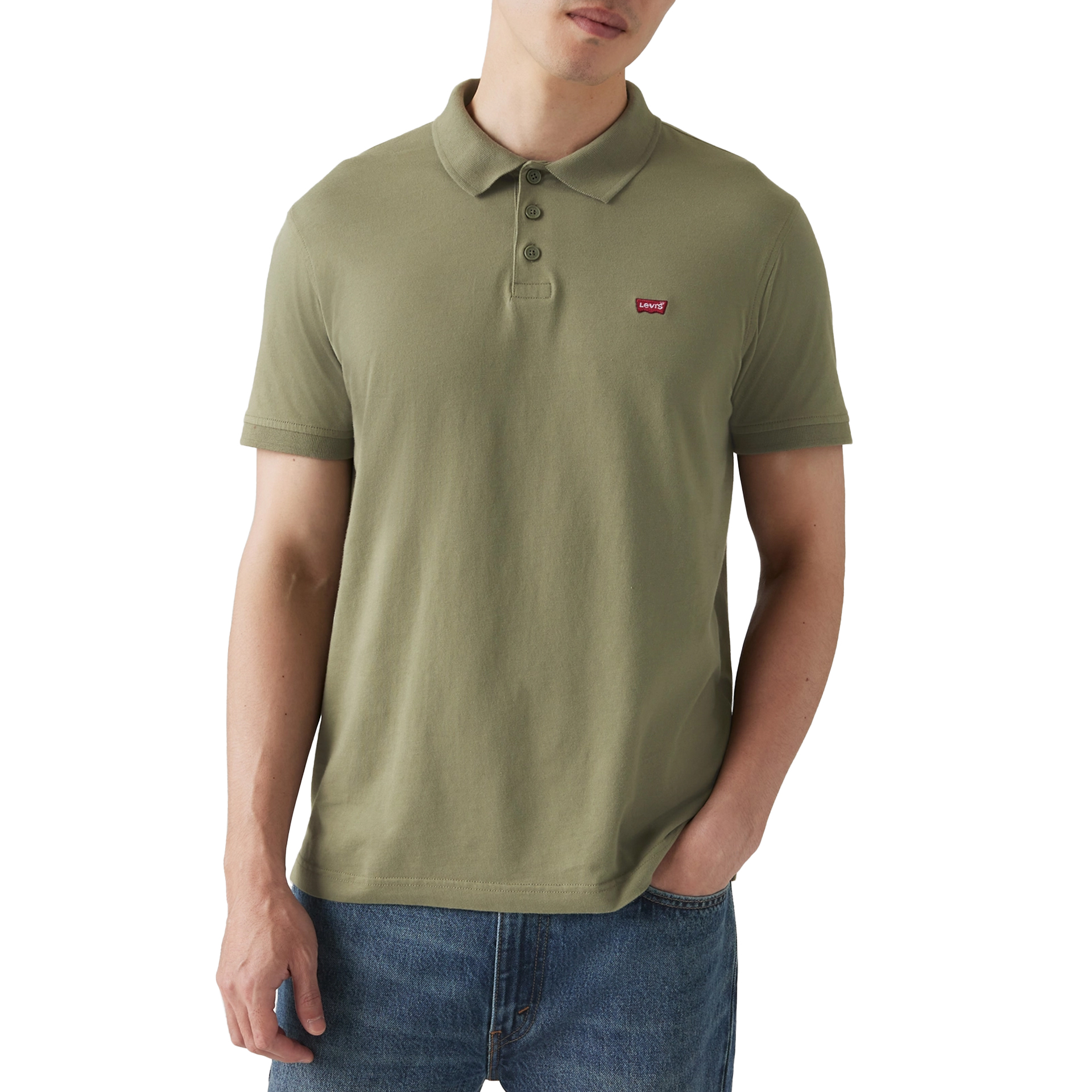Levis Hm Polo Deep Lichen Gree