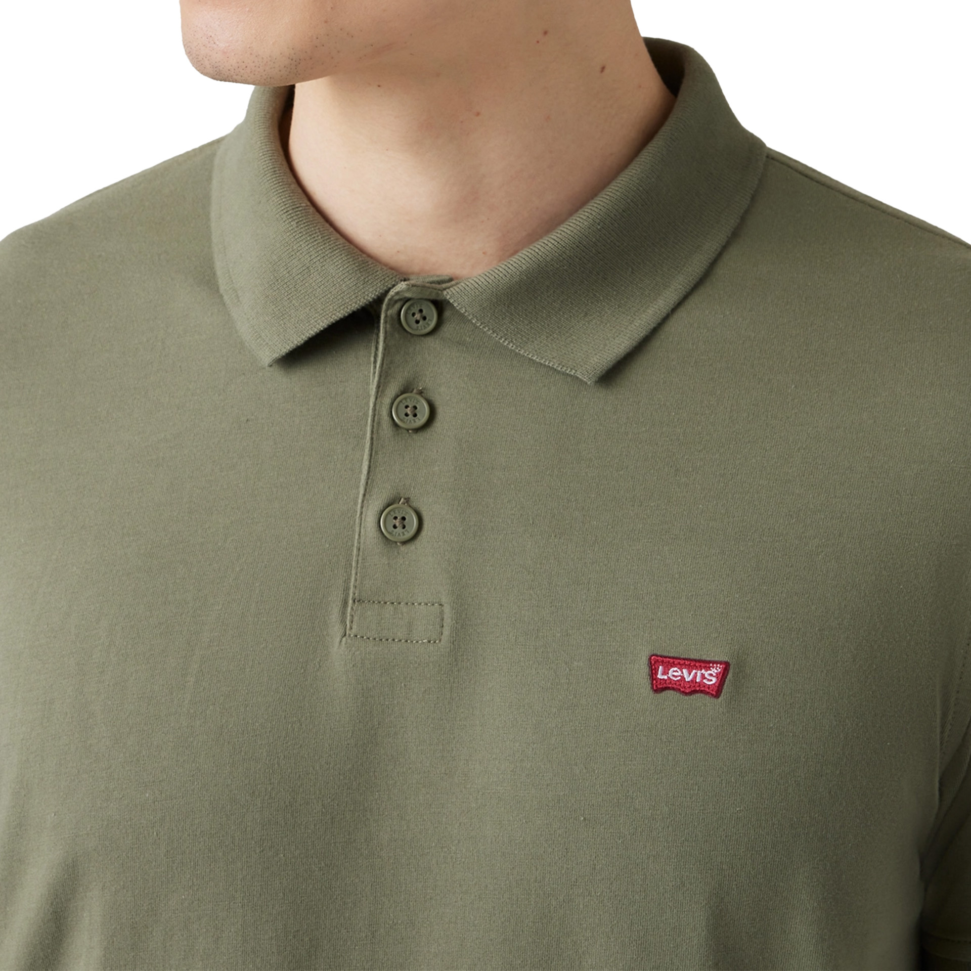 Levis Hm Polo Deep Lichen Gree