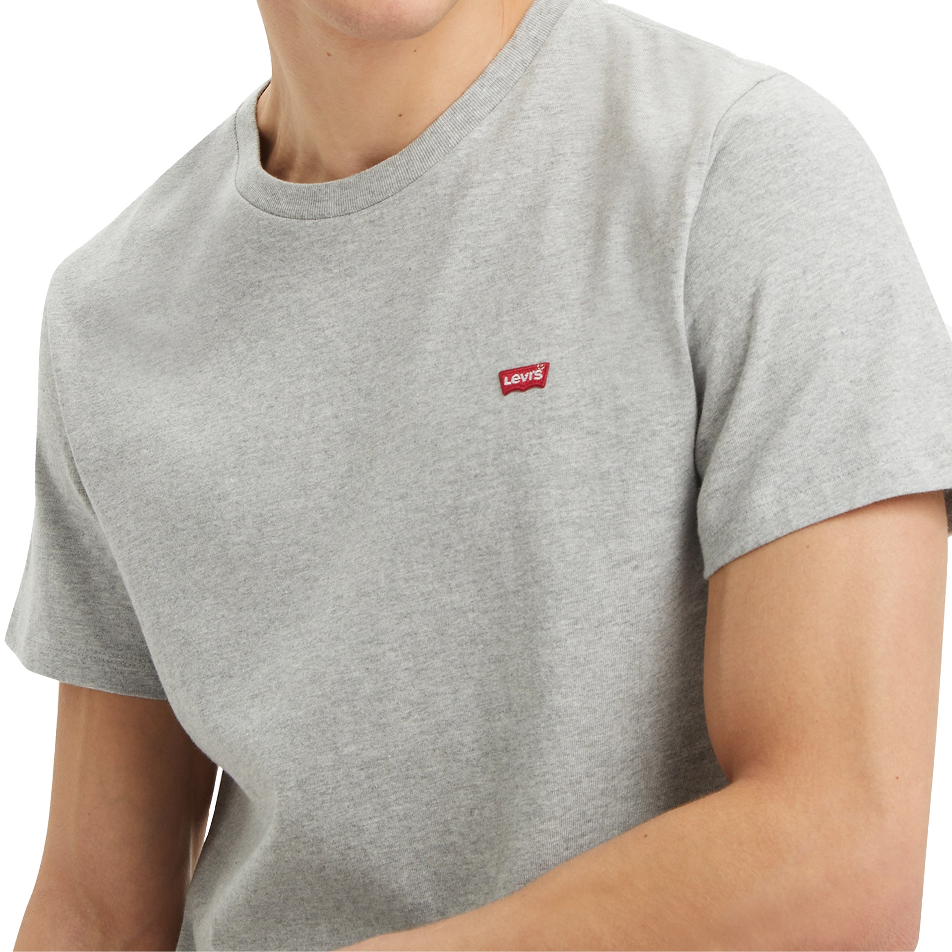 Levis T-shirt Original Hm Mid Tone Gray