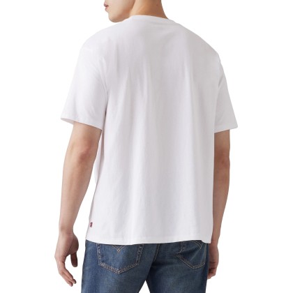 Levis T-shirt Red Tab Vintage White Levis T-shirt Red Tab Vintage White