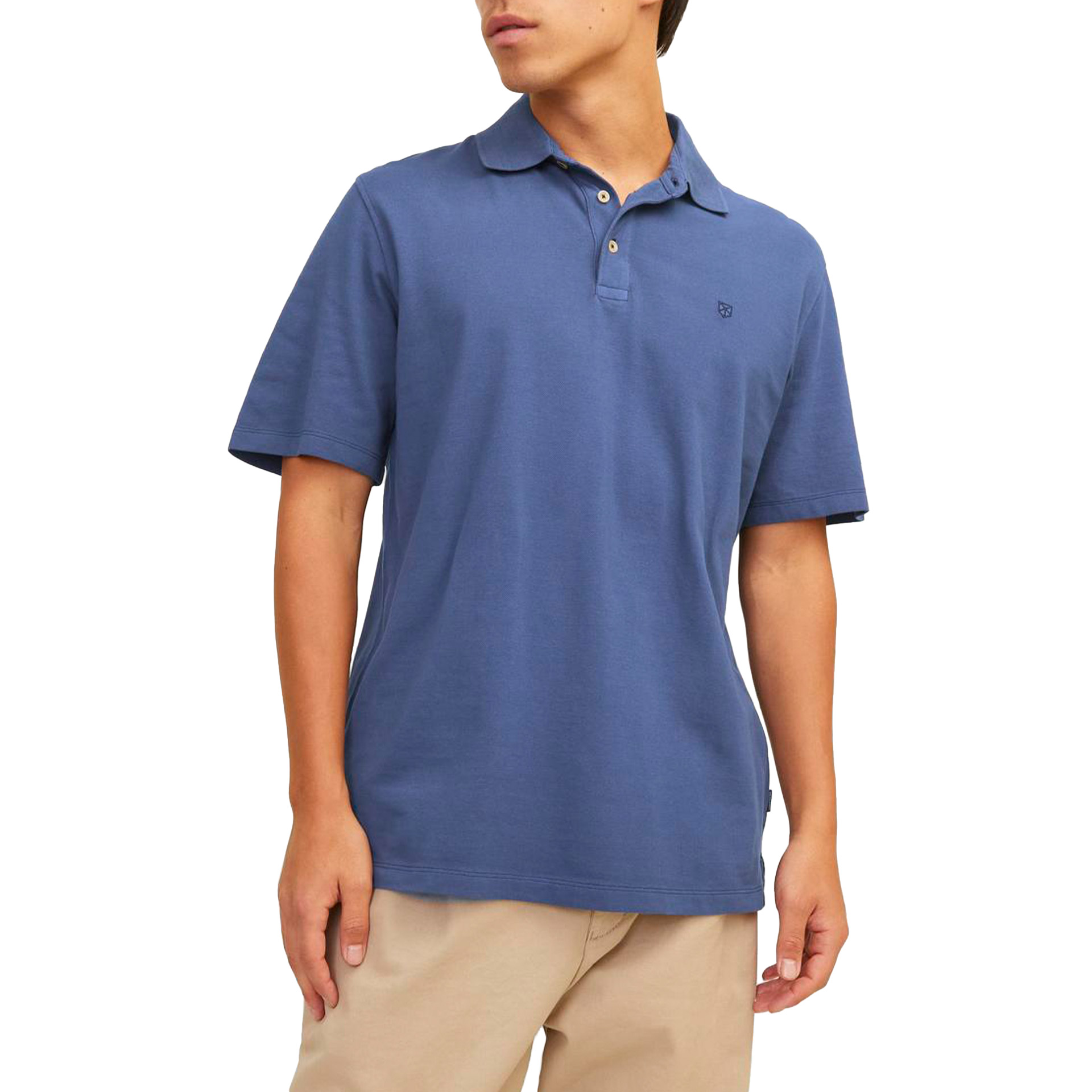 Jack & Jones Jprbluwilliam Wash Ss Polo Sn Maritime Blue