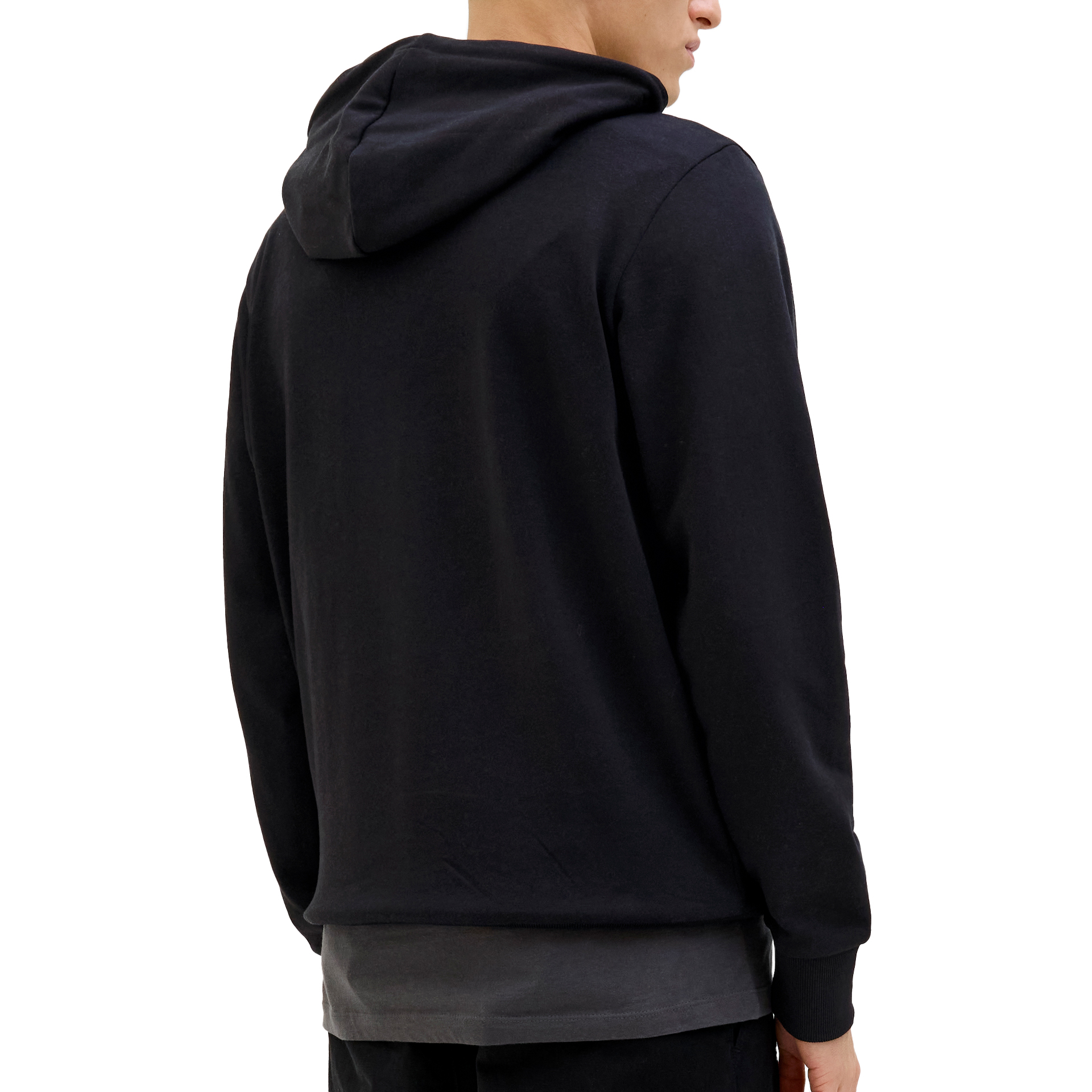 Jack & Jones Jjhawaii Shape Sweat Hood Black