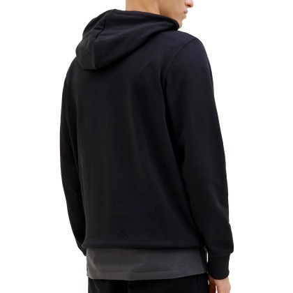 Jack & Jones Jjhawaii Shape Sweat Hood Black Jack & Jones Jjhawaii Shape Sweat Hood Black