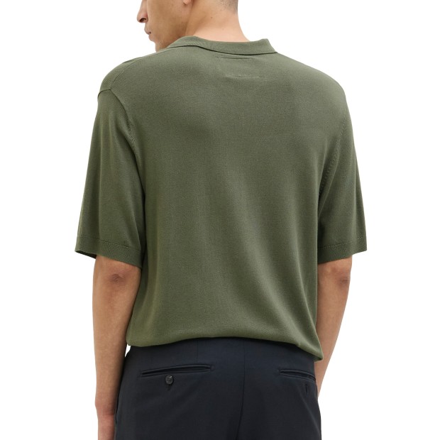 Jack & Jones Jprccwilliam Knit Polo Ss Four Leaf Clover