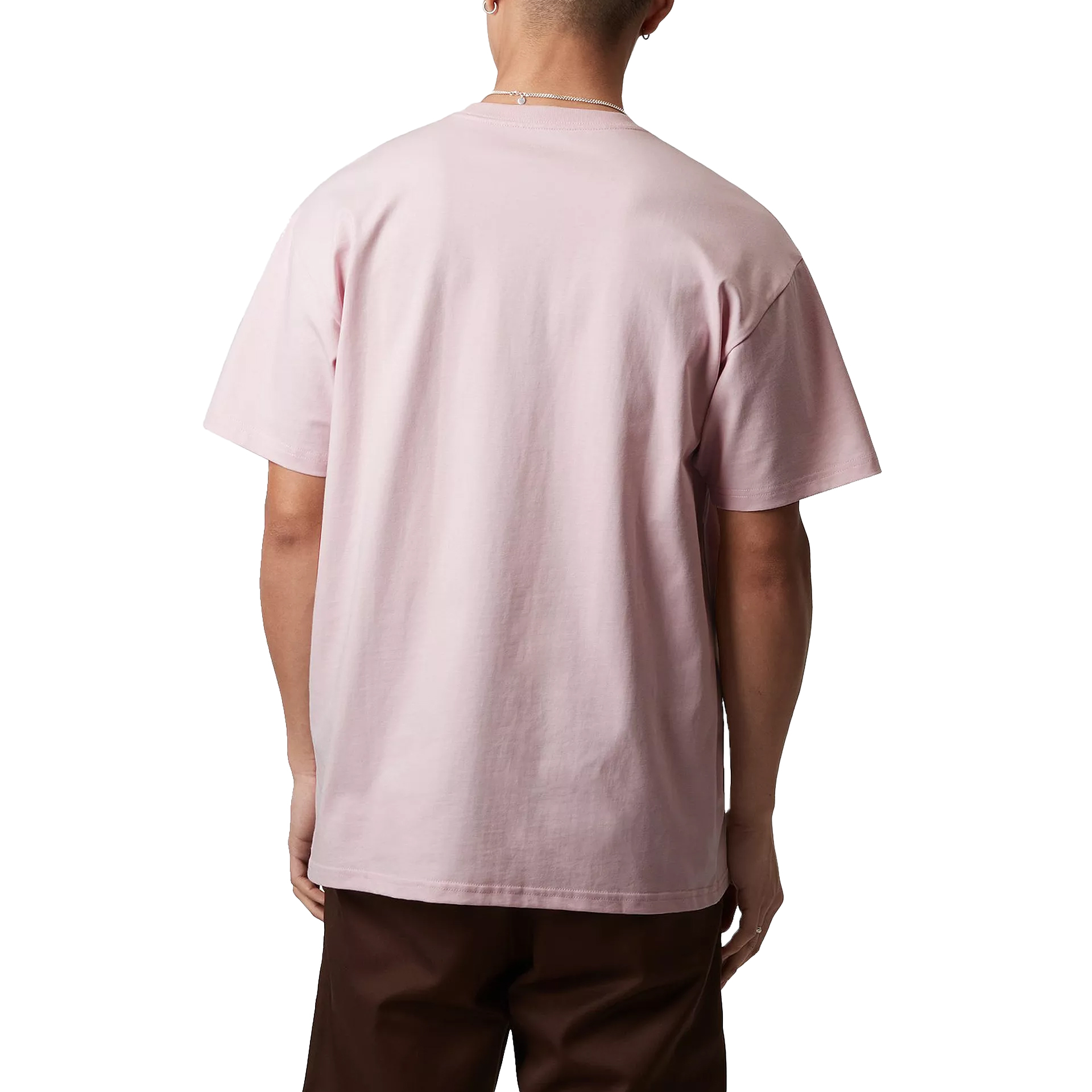 Carhartt Wip S/s Chase T-shirt Air Pink Gold