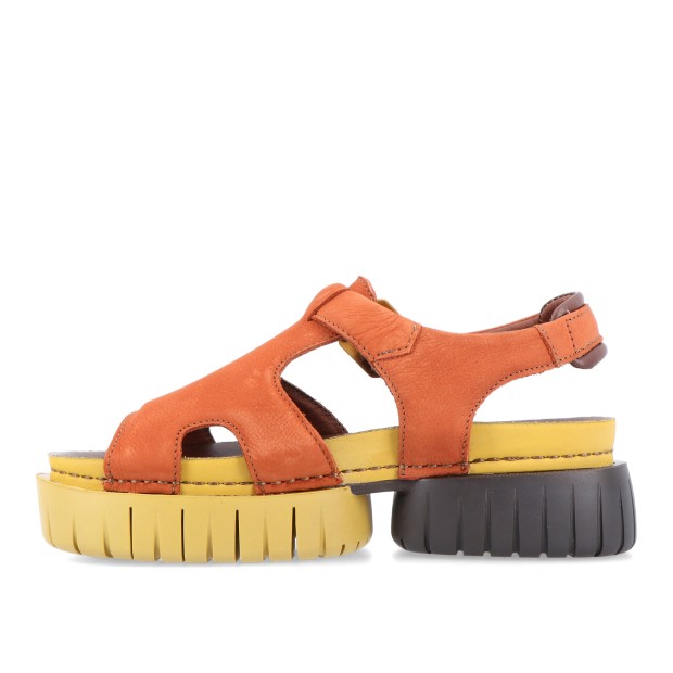 Art Nobuck Dark Orange/ Madeira