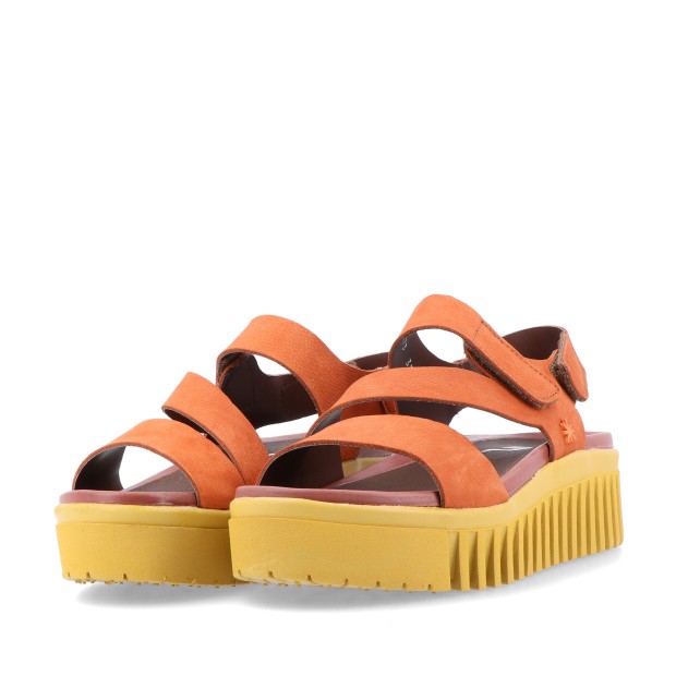 Art Nobuck Dark Orange/brighton