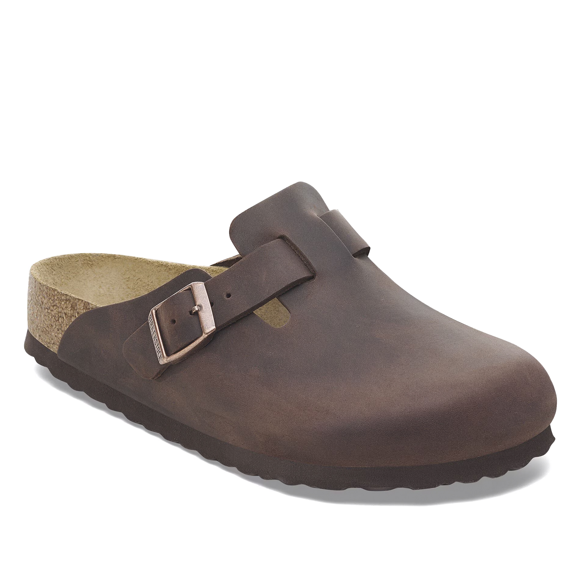 Birkenstock Boston Soft Footbed Natural Leather Oiled