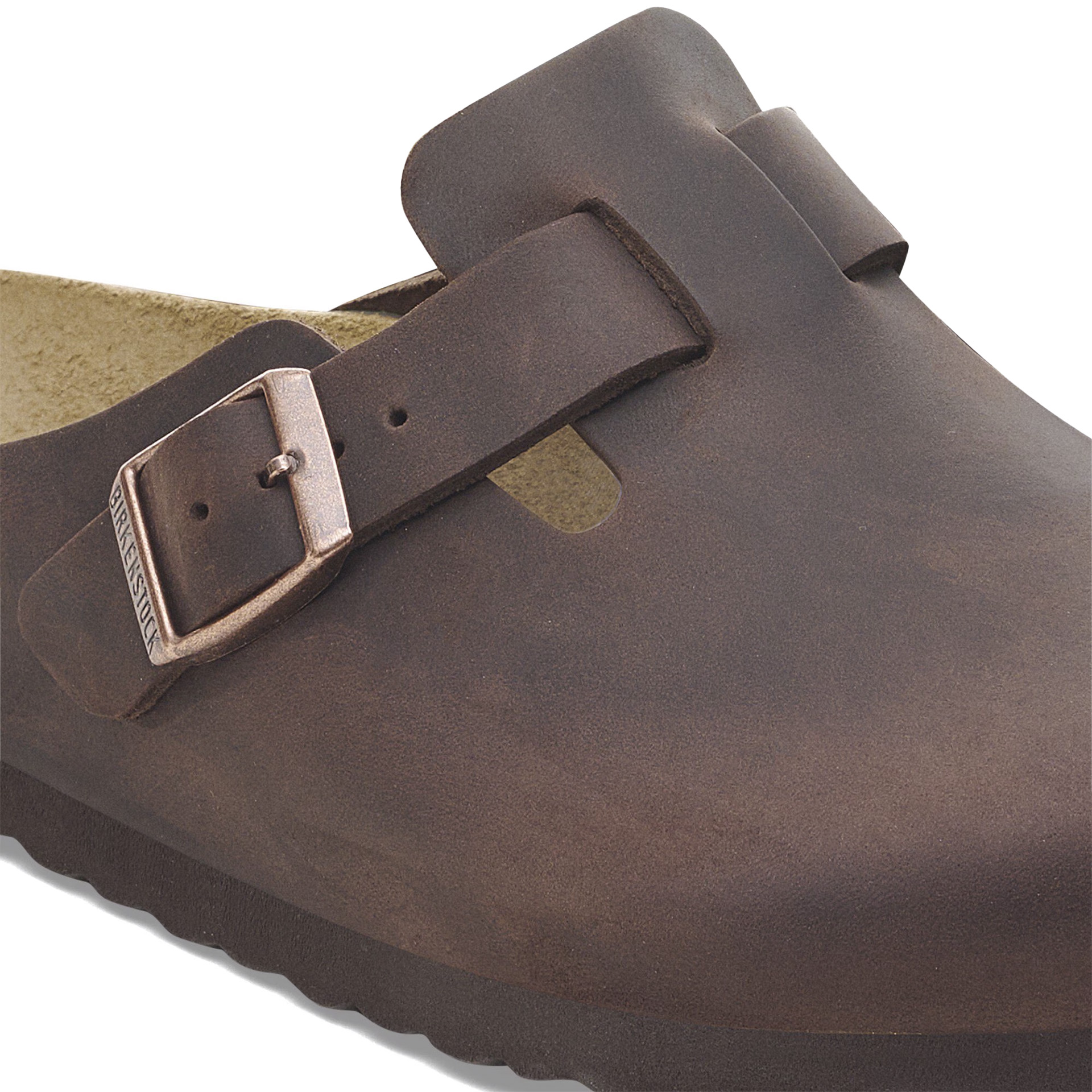 Birkenstock Boston Soft Footbed Natural Leather Oiled