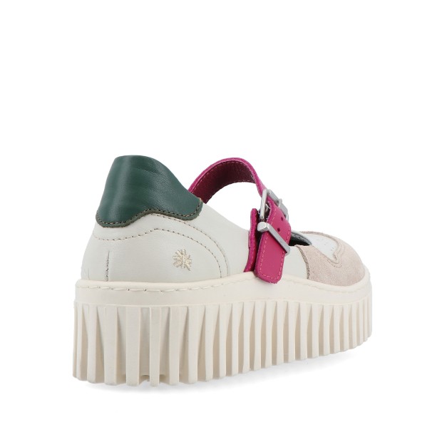 Art Nappa Cream-fuxia/brighton