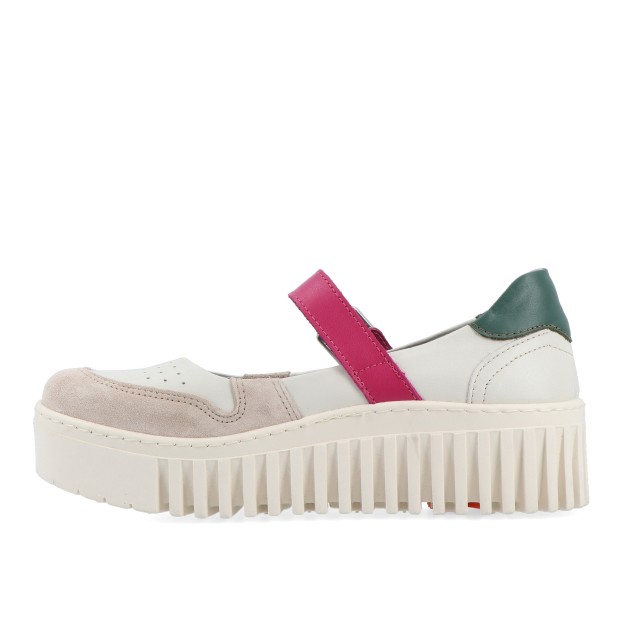 Art Nappa Cream-fuxia/brighton