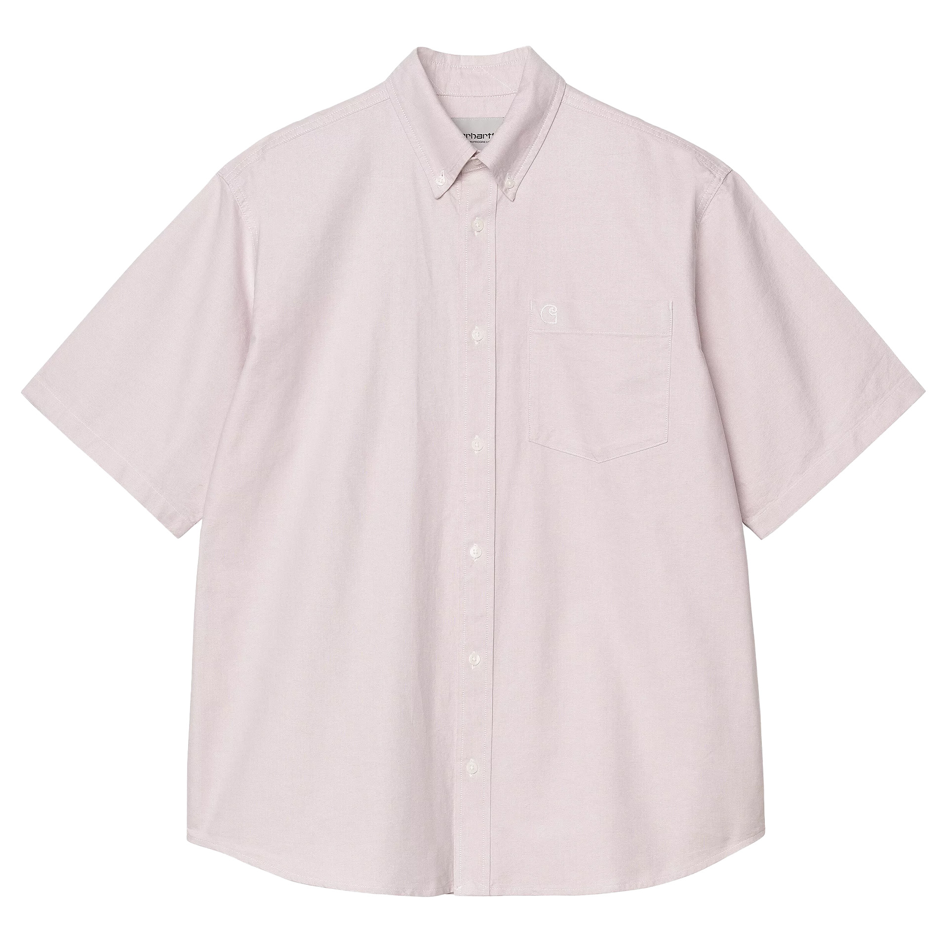 Carhartt Wip S/s Braxton Shirt Hortensia  Wax