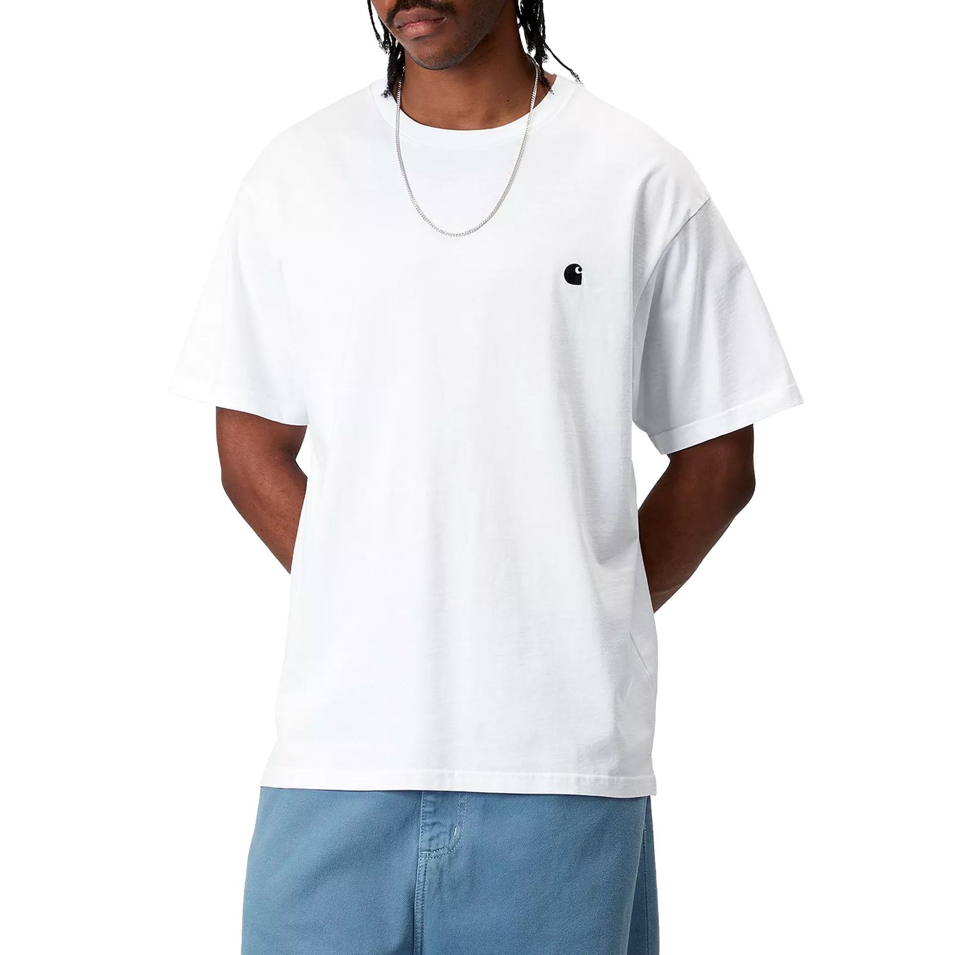 Carhartt Wip S/s Madison T-shirt White Black