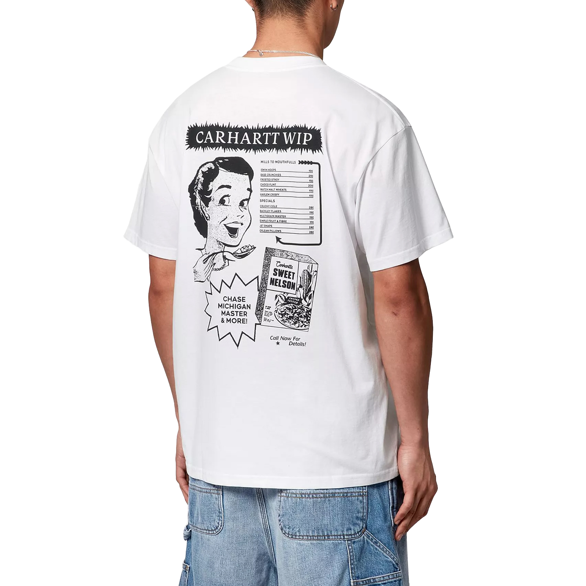 Carhartt Wip T-shirt Catalogue White Black