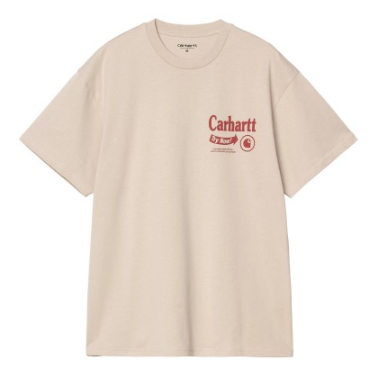 Carhartt Wip S/s Catalogue T-shirt Fleur De Sel  Desire