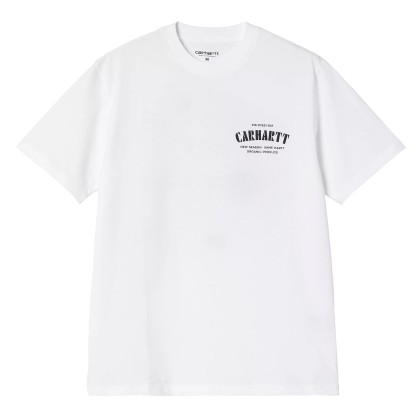 Carhartt Wip S/s Catalogue C Logo T-shirt White