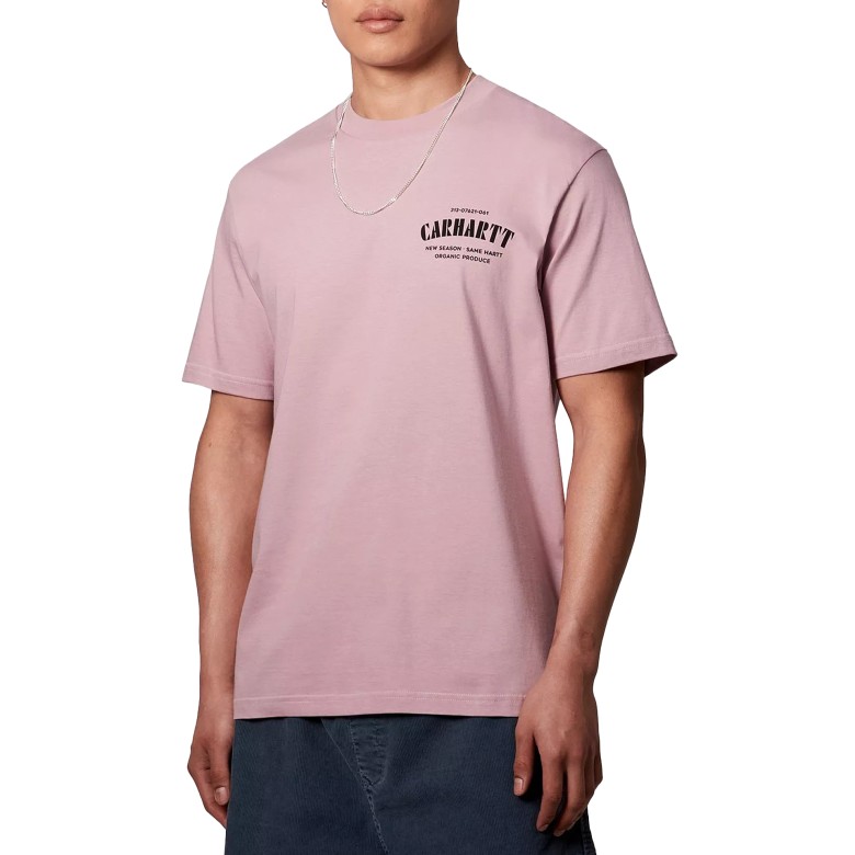 Carhartt Wip S/s Catalogue C Logo T-shirt Hortensia