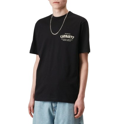 Carhartt Wip S/s Catalogue C Logo T-shirt Black