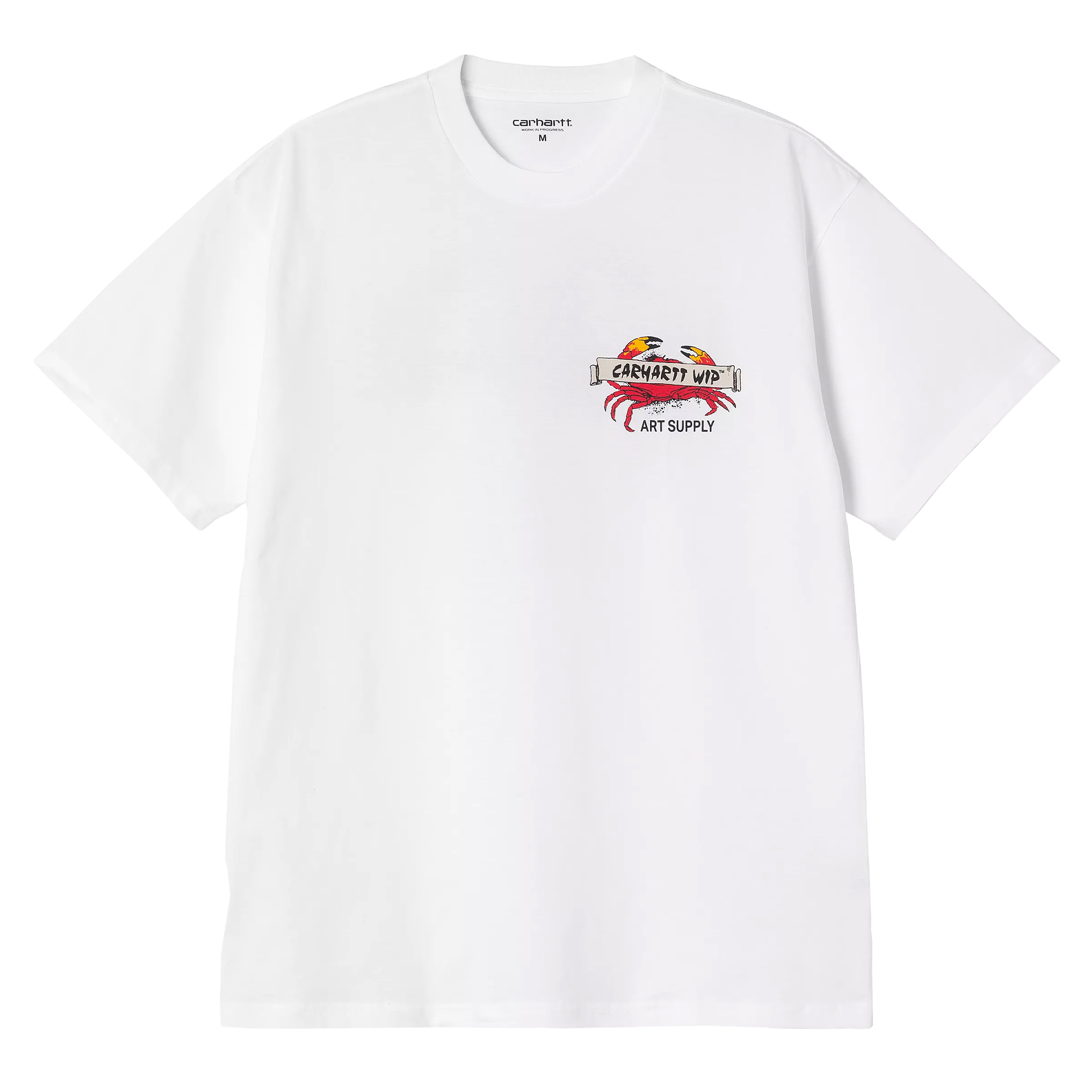 Carhartt Wip S/s Crab Paint T-shirt White