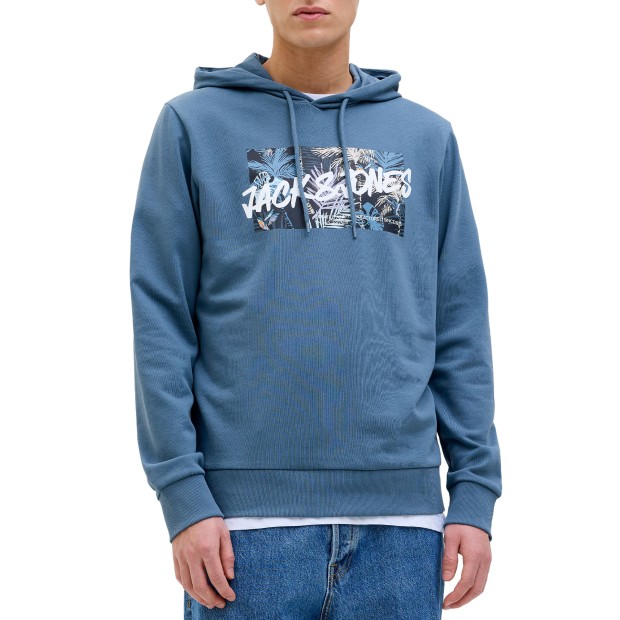 Jack & Jones Jjhawaii Shape Sweat Hood Oceanview