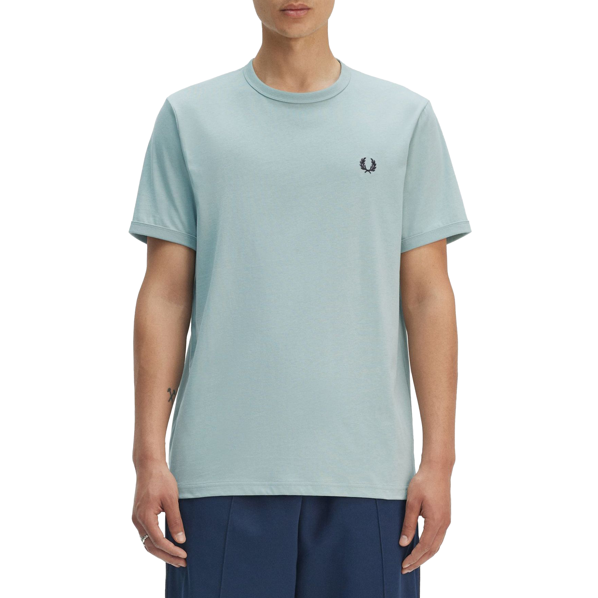 Fred Perry T-shirt Silver Blue