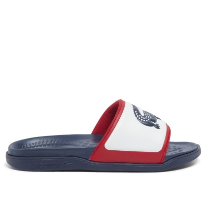 Lacoste Serve Slide Dual 1252cma Wht/nvy/red