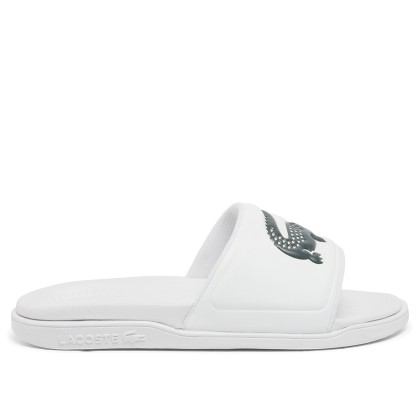 Lacoste Serve Slide Dual 1253cma Wht/dk Grn
