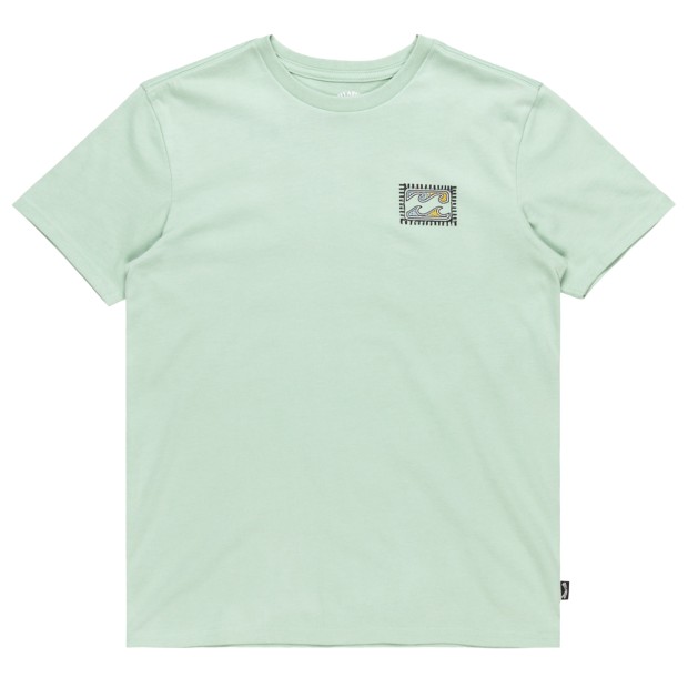 Billabong T-shirt Crayon Wave Seafoam